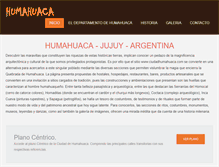 Tablet Screenshot of ciudadhumahuaca.com